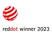 Red Dot Design Award 2023 Gewinner Logo.